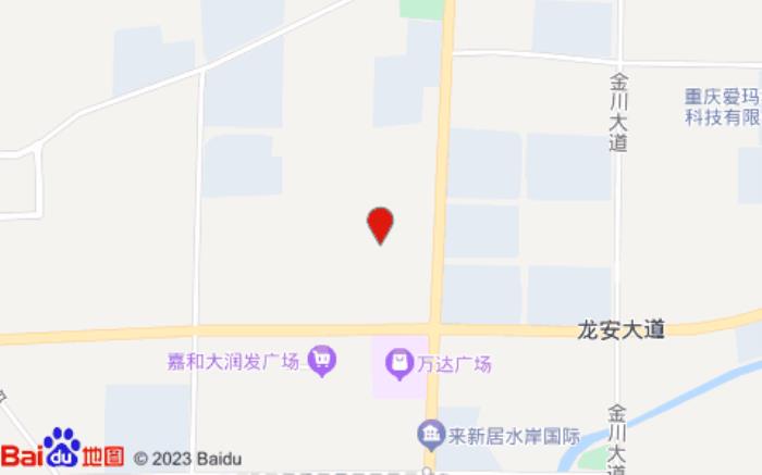 全季酒店(重庆铜梁万达广场店)位置图