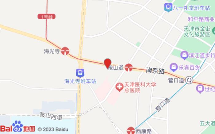 如家商旅酒店(天津南京路海光寺店)位置图