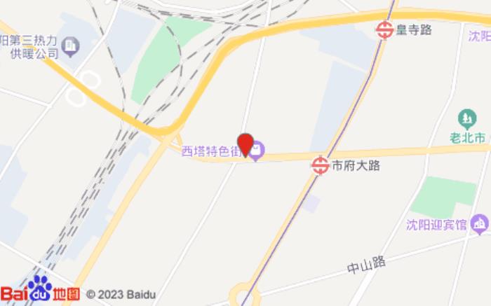 全季酒店(沈阳西塔店)位置图