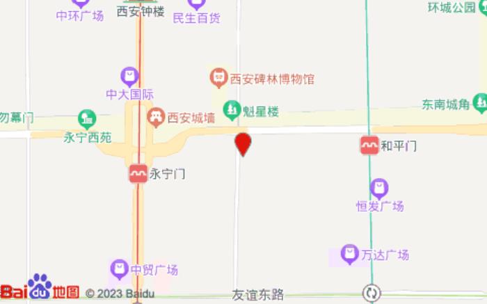 都市118精选酒店(西安永宁门店)位置图