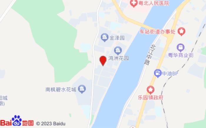 城市便捷酒店(韶关沙洲尾碧水花城店)位置图