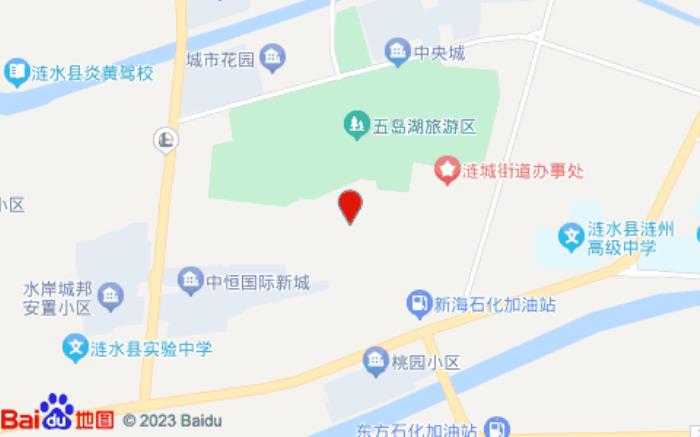 如家派柏·云酒店(淮安涟水五岛湖公园店)位置图