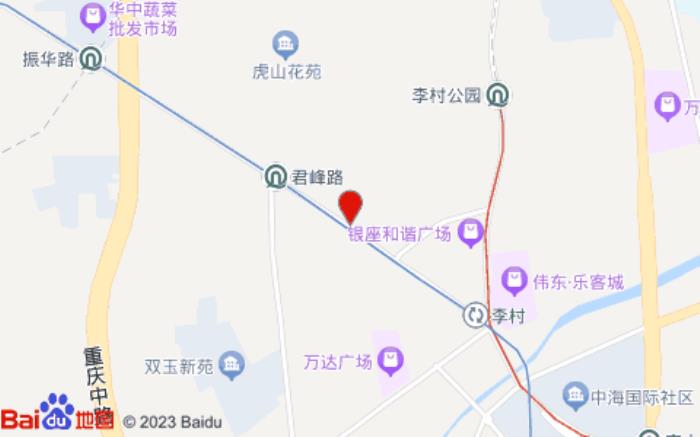 全季酒店(青岛李村步行街店)位置图