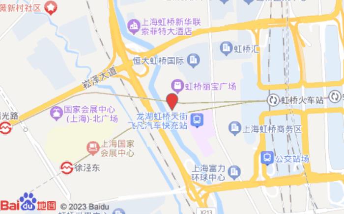 全季酒店(上海虹桥火车站店)位置图