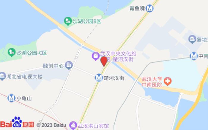 尚客优酒店(武昌楚河汉街店)位置图