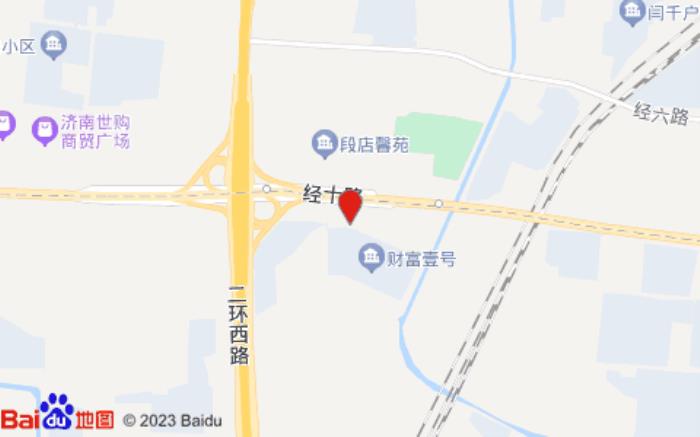 柏曼酒店(济南财富时代广场会展中心店)位置图