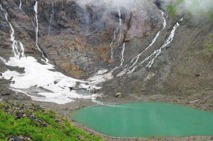 雨崩冰湖